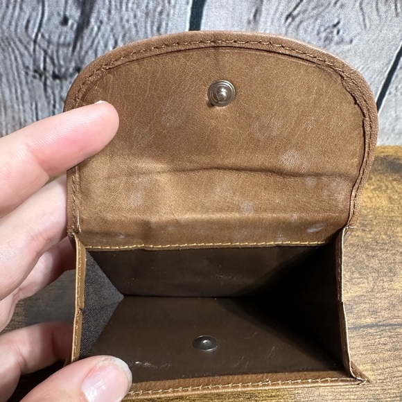 Vera Pelle Genuine Leather Brown Wallet - Picture 4 of 8